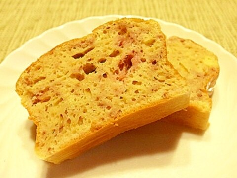 【無脂肪・低脂肪】いちごのパウンド風ケーキ